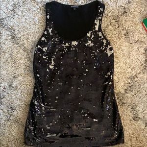 Sequin tank top